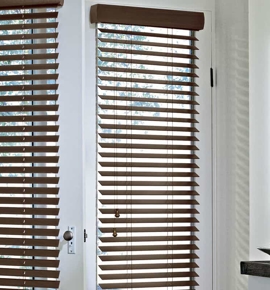Wood blinds Photo