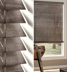 Light Oak 2" Faux Wood Cordless Blinds Photo