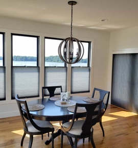 Cellular Shades in dining room Photo