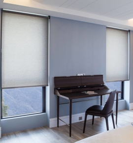 Cordless roller shades Photo