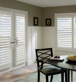 White Shutters in dining area Photo